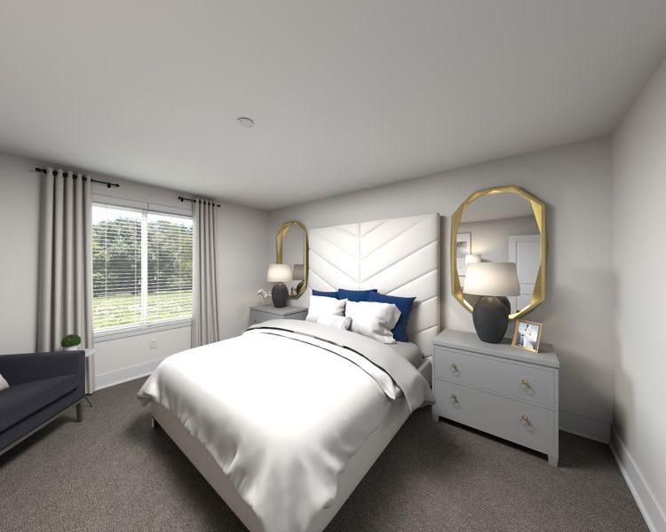 Furnished interior view inside a new home in Cypress Meadows - Classic Series, Jacksonville (Image 6).