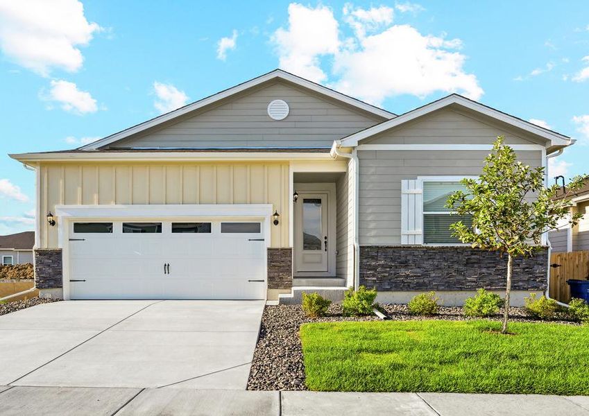 The Chatfield is a one-story home.