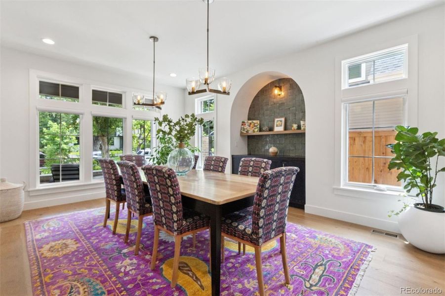 Furnished interior view inside a new home in , Denver (Image 12).