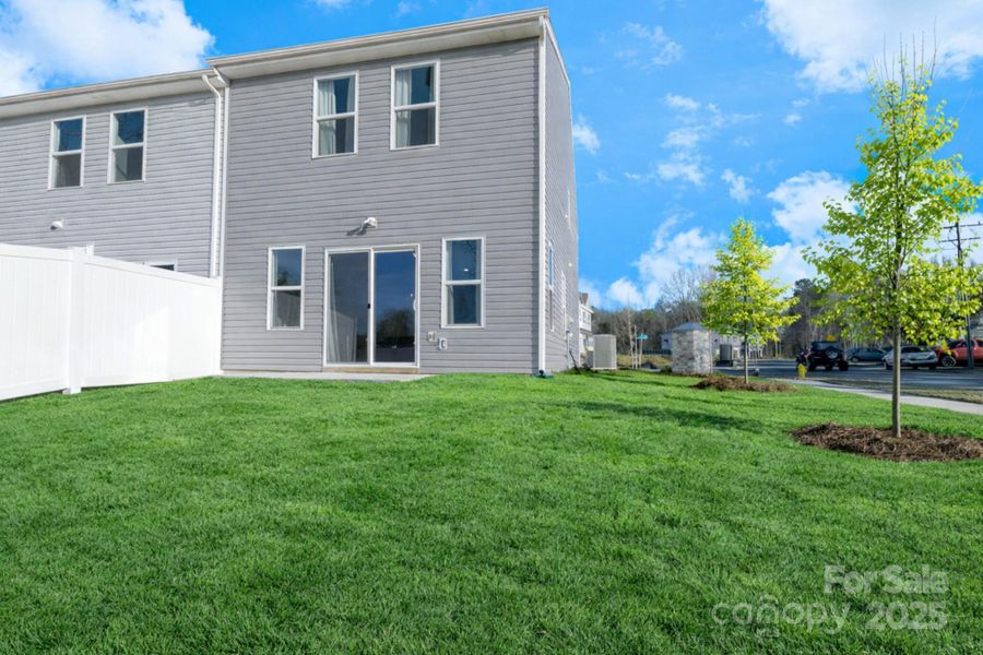 Exterior details and patio area of a home in , Charlotte (Image 3).