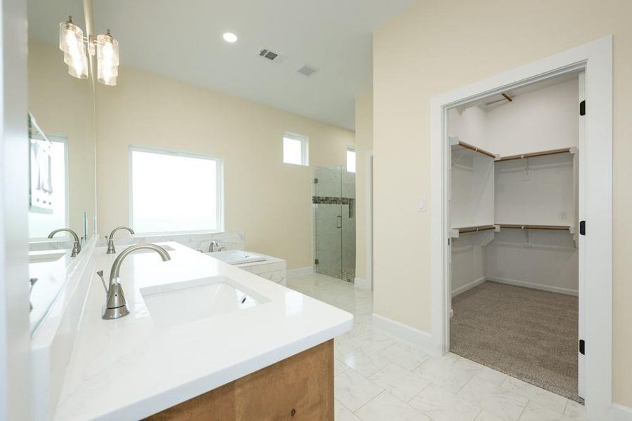 Furnished interior view inside a new home in , Blue Ridge (Image 11).