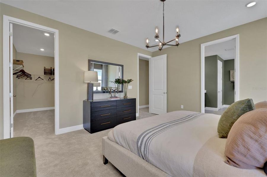 Furnished interior view inside a new home in Crossroads at Kelly Park, Apopka (Image 6).