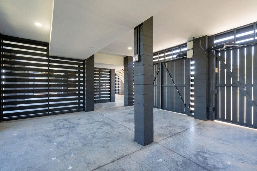 Exterior details and patio area of a home in , Charleston (Image 59).