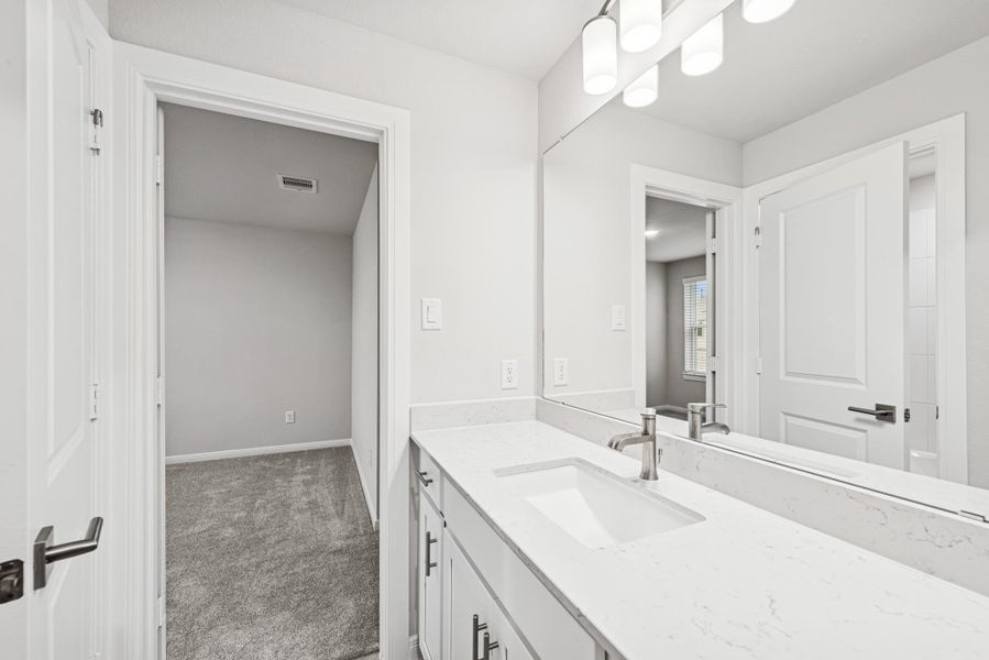 Furnished interior view inside a new home in Jordan Ranch 45' Homesites, Fulshear (Image 3).