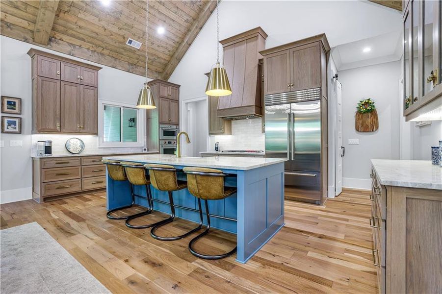 Furnished interior view inside a new home in , Dahlonega (Image 35).