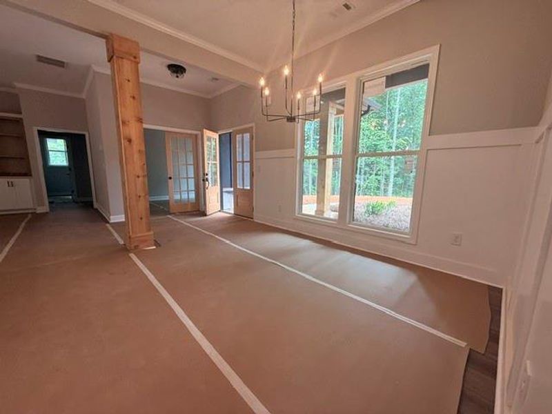 In-progress construction of a new home in , Temple, GA (Image 16).