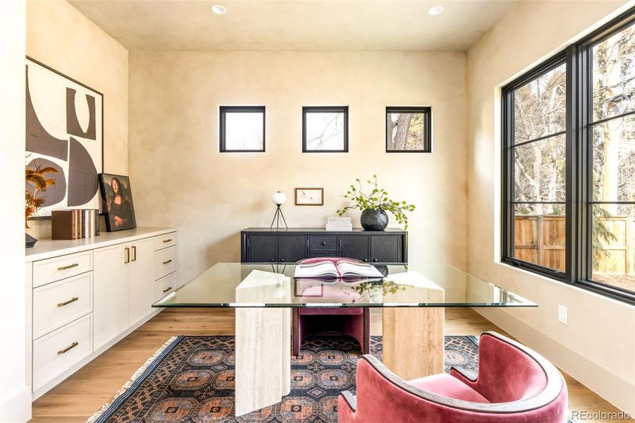 Furnished interior view inside a new home in , Denver (Image 32).