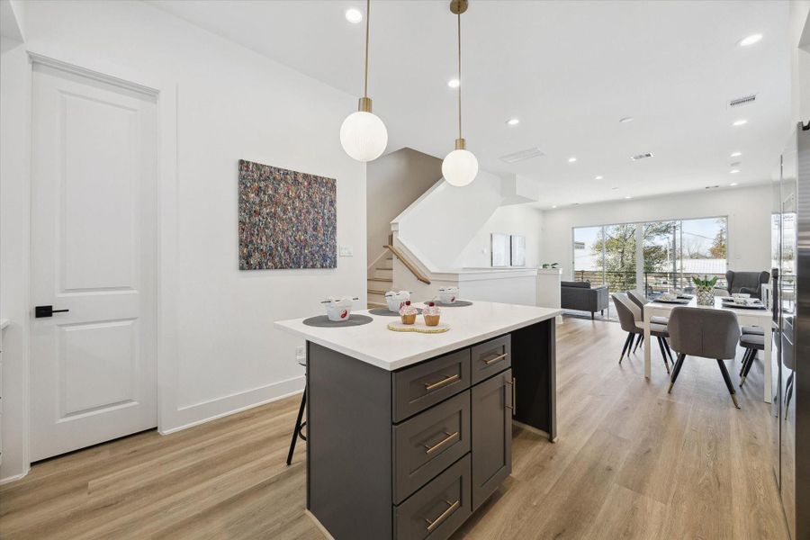 Furnished interior view inside a new home in , Houston (Image 14).