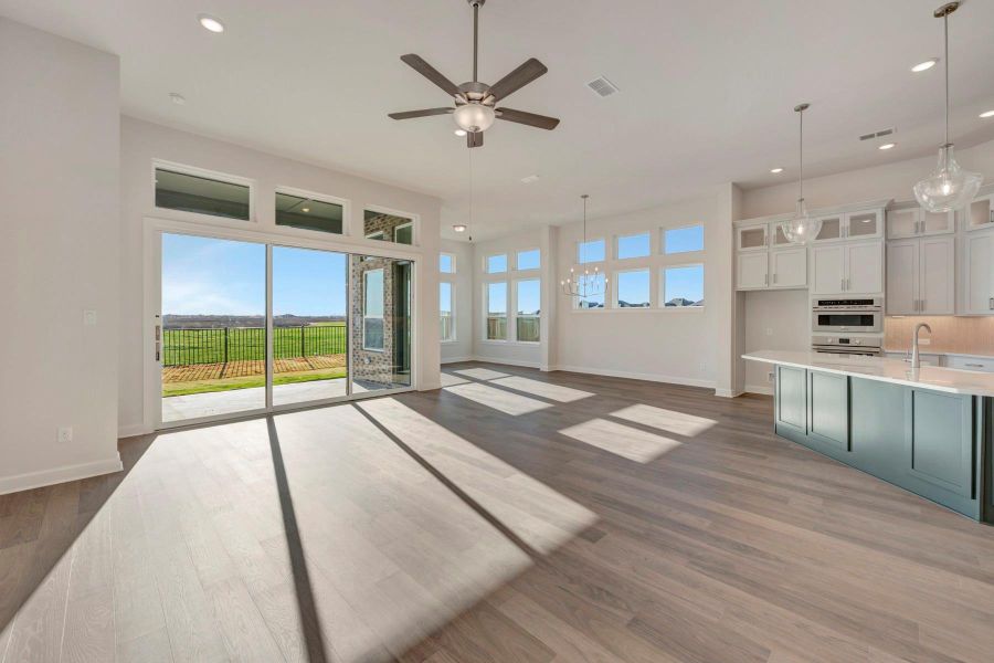 Spacious, unfurnished interior of a new home in Brookewater 55’ Homesites, Rosenberg (Image 25).