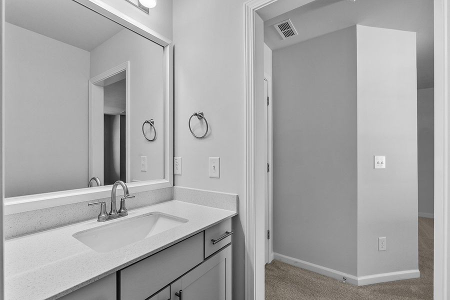 Furnished interior view inside a new home in Fieldstone, Lexington (Image 16).