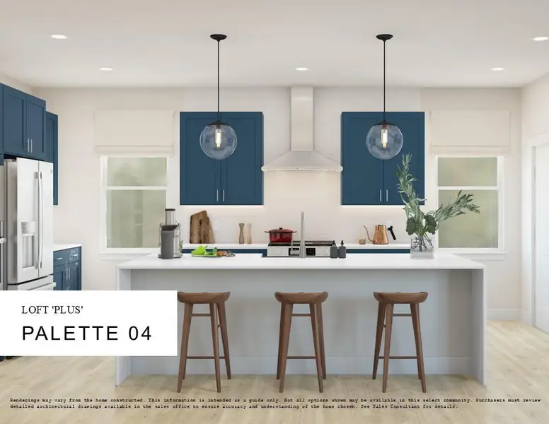 Loft Look Palette 6 Selection Sheet (*Artist rendering used for illustration purposes only.) Loft Look Palette 6 Selection Sheet (*Artist rendering used for illustration purposes only.)