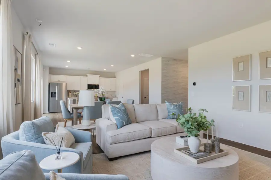 Furnished interior view inside a new home in Hawthorne Reserve, Dallas (Image 4). Furnished interior view inside a new home in Hawthorne Reserve, Dallas (Image 4).