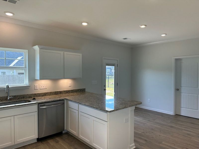 Furnished interior view inside a new home in Cumberland Estates, Fairview (Image 4).