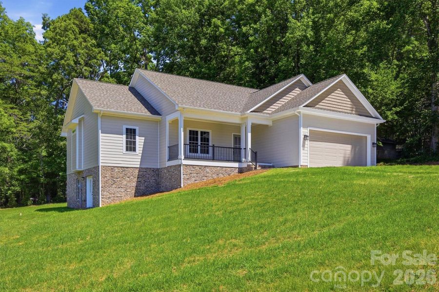 Exterior details and patio area of a home in , Morganton (Image 26). Exterior details and patio area of a home in , Morganton (Image 26).