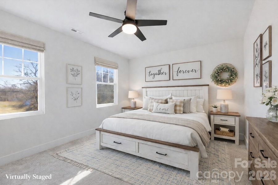 Bedroom 2 - Virtually Staged Bedroom 2 - Virtually Staged