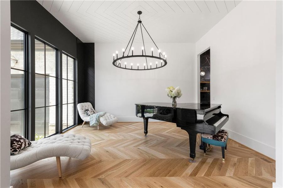 Furnished interior view inside a new home in , Acworth (Image 16).