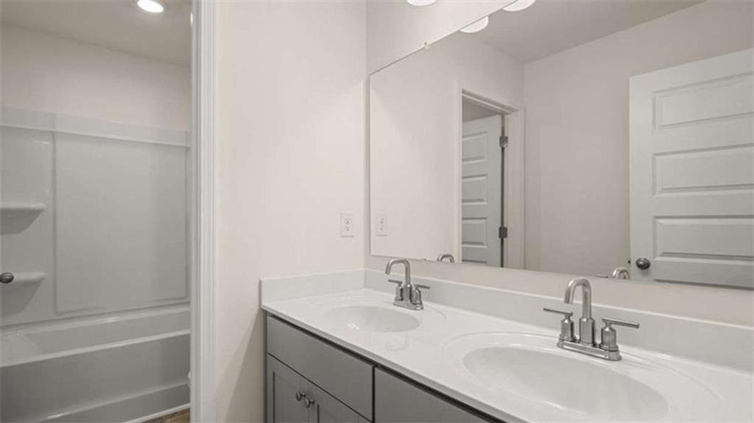 Close-up of interior finishes inside a home in Wildwood, Covington (Image 14).