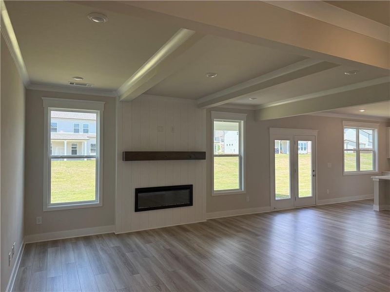 Spacious, unfurnished interior of a new home in Rosewood Lake Estates, Hoschton (Image 15).