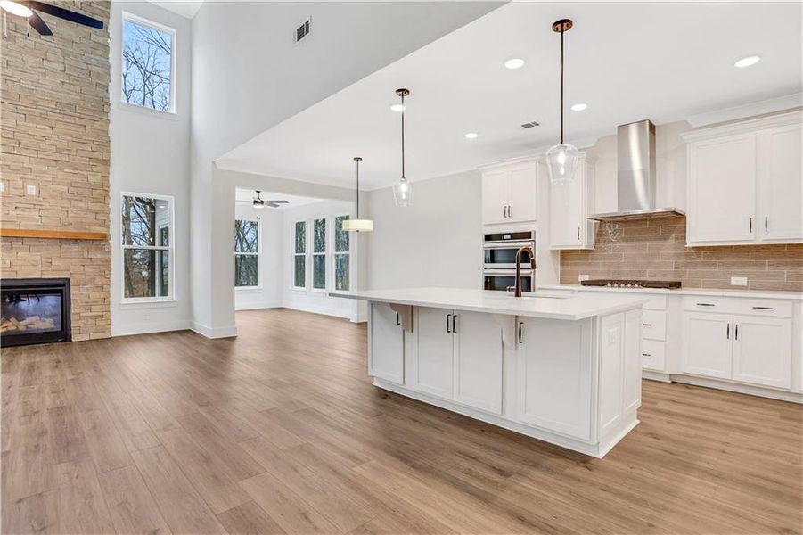 Furnished interior view inside a new home in , Loganville (Image 10).