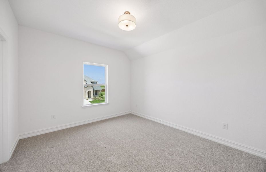 Spacious, unfurnished interior of a new home in Ribbonwood, Aubrey (Image 18). Spacious, unfurnished interior of a new home in Ribbonwood, Aubrey (Image 18).