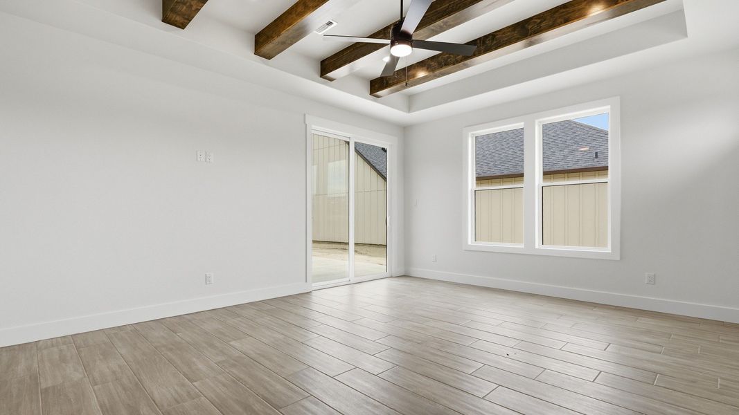 Spacious, unfurnished interior of a new home in Lakeside at Millican Reserve, College Station (Image 28).