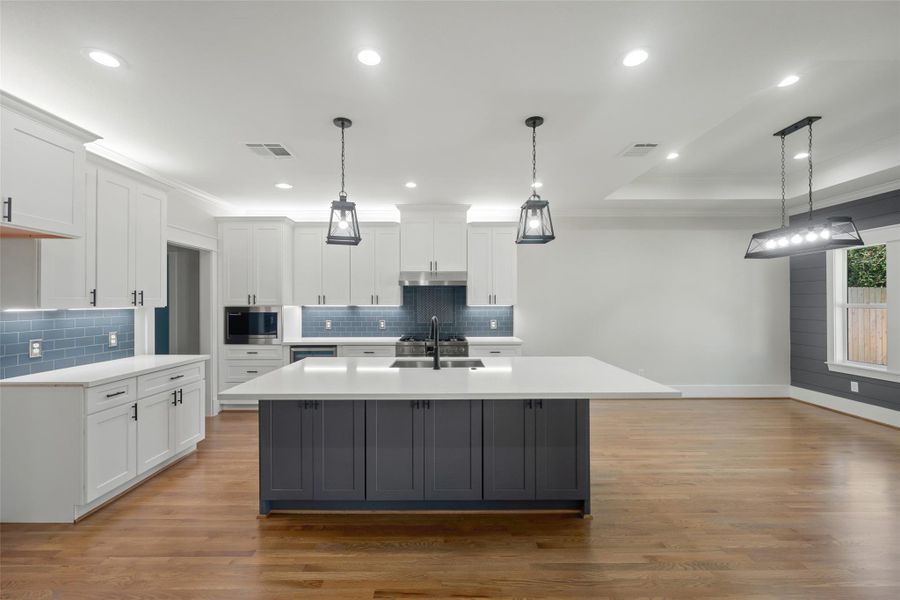 Furnished interior view inside a new home in , Houston (Image 7). Furnished interior view inside a new home in , Houston (Image 7).
