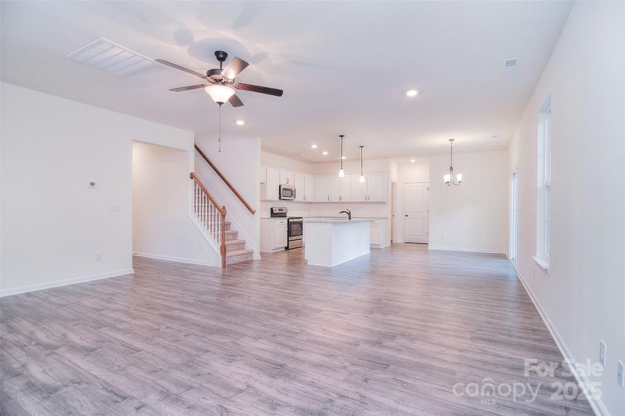 Spacious, unfurnished interior of a new home in Larkin, Statesville (Image 22).