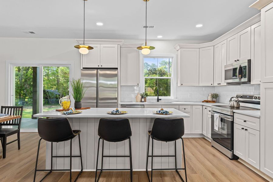 Furnished interior view inside a new home in , Summerville (Image 8).