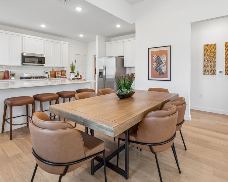 Dining Area in the Magnolia home plan by Trophy Signature Homes – REPRESENTATIVE PHOTO Dining Area in the Magnolia home plan by Trophy Signature Homes – REPRESENTATIVE PHOTO