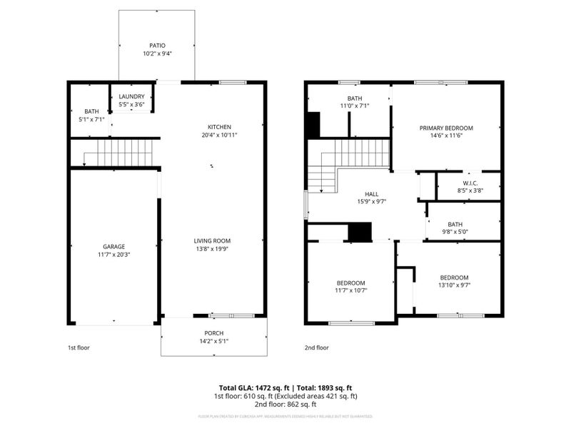 2D floor plan layout of this home in , Conover, NC (Image 5).
