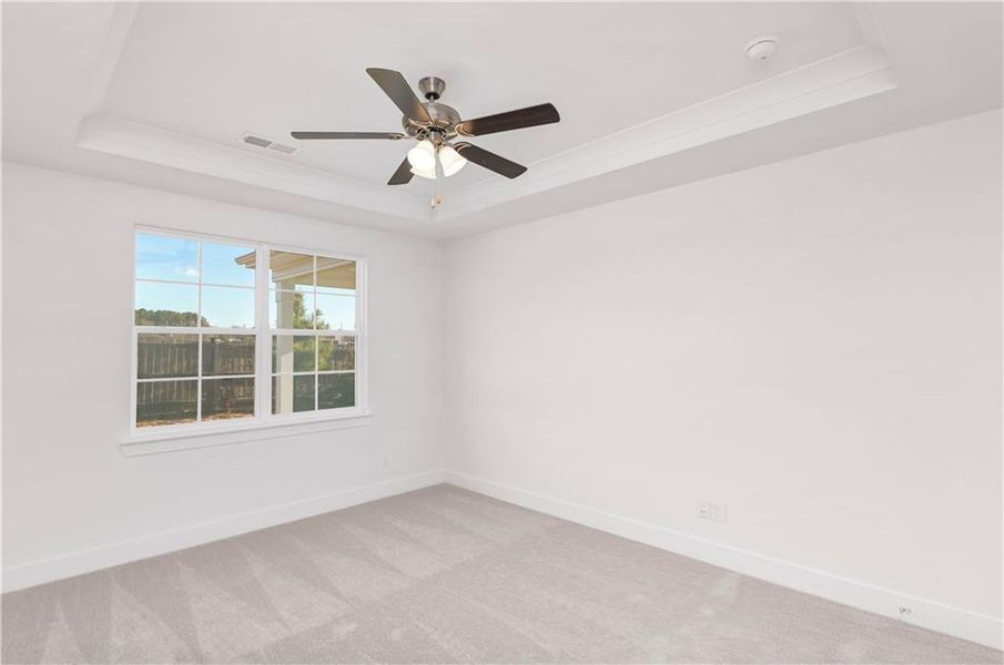 Spacious, unfurnished interior of a new home in Villas at Dawsonville, Dawsonville (Image 23). Spacious, unfurnished interior of a new home in Villas at Dawsonville, Dawsonville (Image 23).