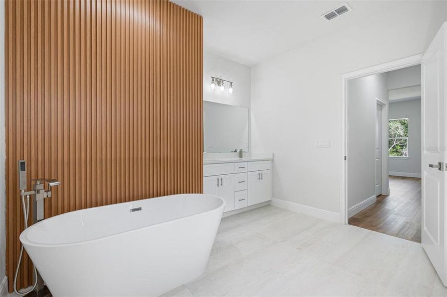 Furnished interior view inside a new home in , Ocala (Image 28).