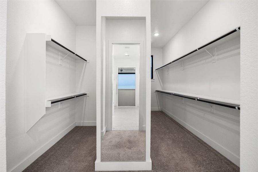 Huge Primary Closet