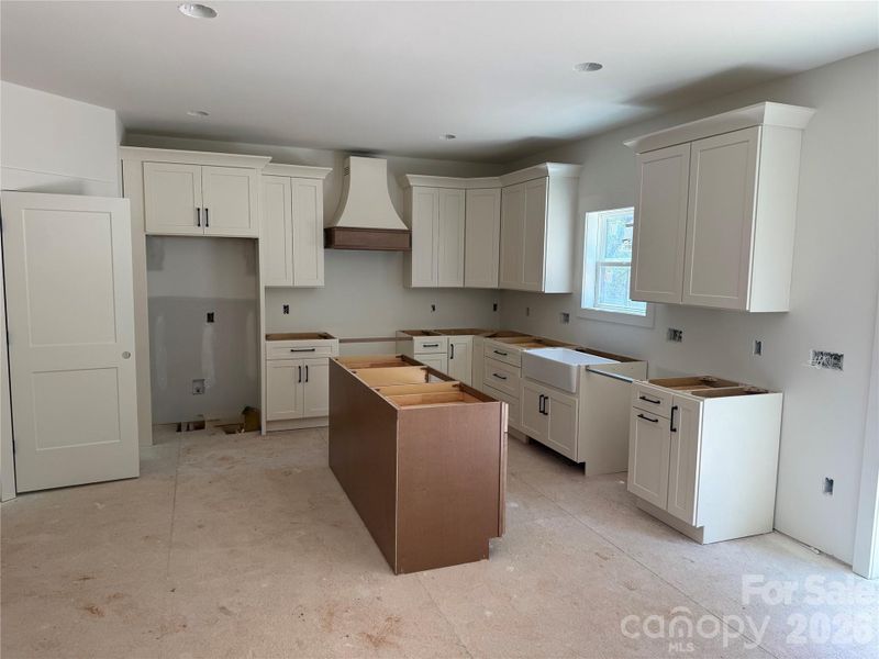 In-progress construction of a new home in , Tega Cay, SC (Image 4).