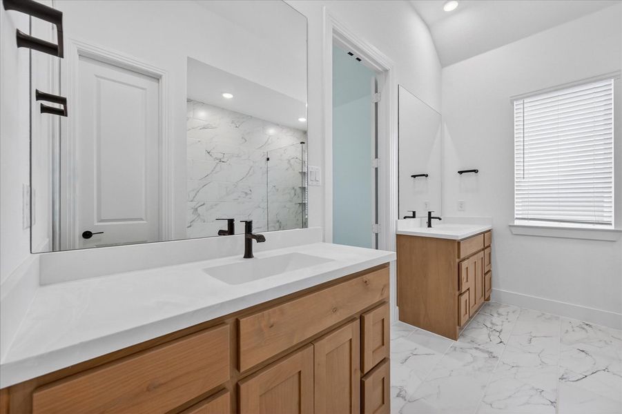 Representative Primary Bathroom - some options shown Representative Primary Bathroom - some options shown