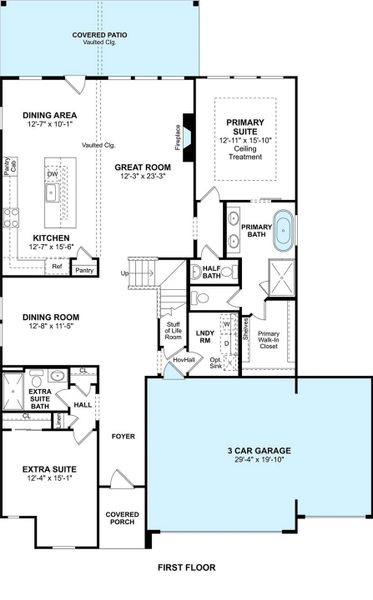 The Davenport floor plan by K. Hovnanian Homes. 1st Floor Shown. *Prices, plans, dimensions, features, specifications, materials, and availability of homes or communities are subject to change without notice or obligation. The Davenport floor plan by K. Hovnanian Homes. 1st Floor Shown. *Prices, plans, dimensions, features, specifications, materials, and availability of homes or communities are subject to change without notice or obligation.