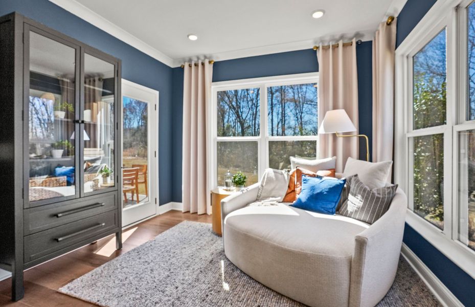 Furnished interior view inside a new home in Kinsdale, Lancaster (Image 9).