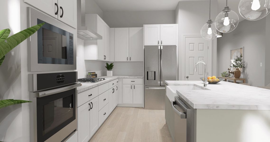 Artist Rendering - Kitchen