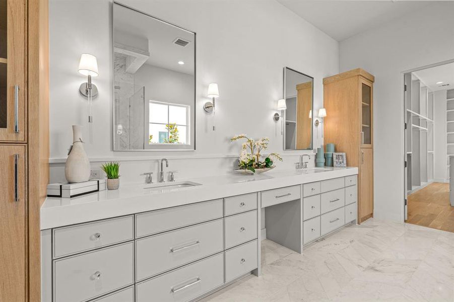 Furnished interior view inside a new home in , Fort Worth (Image 16). Furnished interior view inside a new home in , Fort Worth (Image 16).