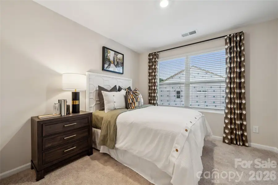 Furnished interior view inside a new home in Nichols Landing, Charlotte (Image 3).