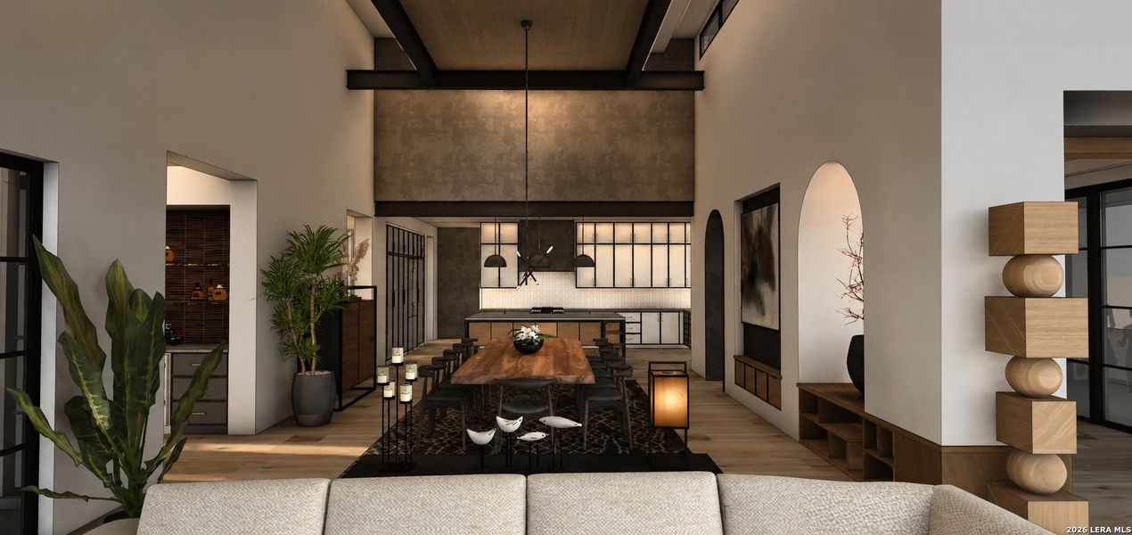 Furnished interior view inside a new home in , San Antonio (Image 7).