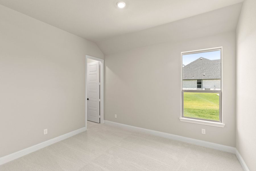 Spacious, unfurnished interior of a new home in Mockingbird Hills - Premiere Series, Joshua (Image 24). Spacious, unfurnished interior of a new home in Mockingbird Hills - Premiere Series, Joshua (Image 24).