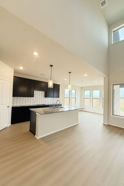 Furnished interior view inside a new home in Escondido, Magnolia (Image 2). Furnished interior view inside a new home in Escondido, Magnolia (Image 2).