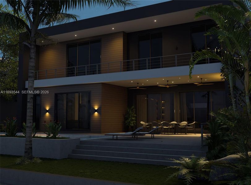 Condo located in North Miami, FL showcasing its design and architecture (Image 6).