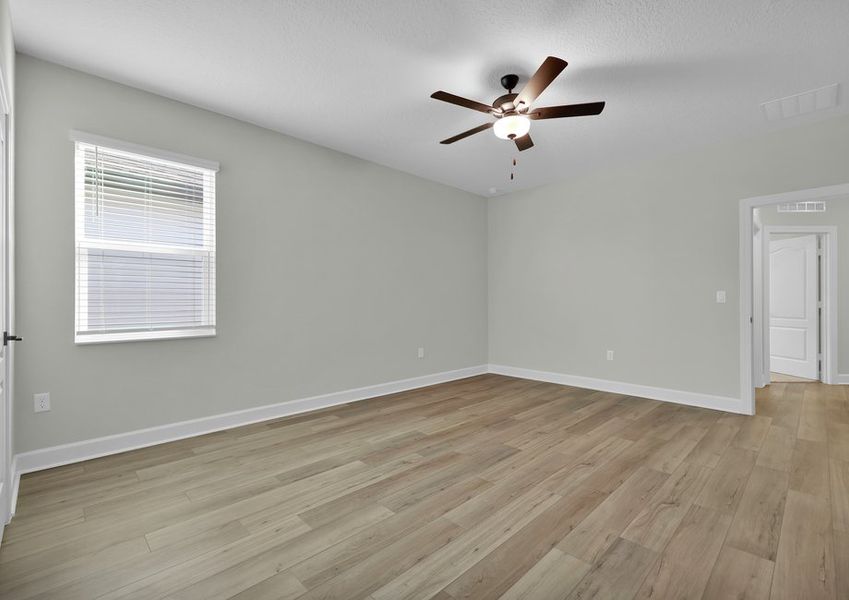 Unwind in the master bedroom after a long day Unwind in the master bedroom after a long day