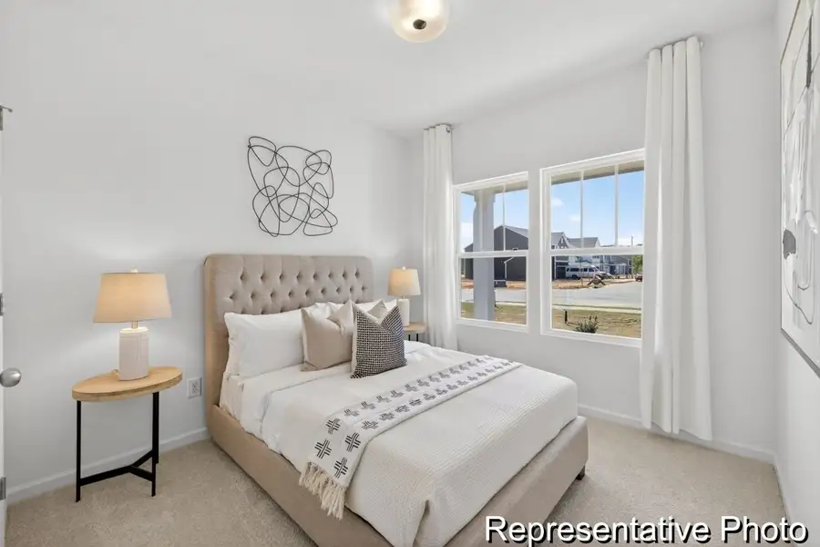 Furnished interior view inside a new home in Benson Village, Benson (Image 22). Furnished interior view inside a new home in Benson Village, Benson (Image 22).