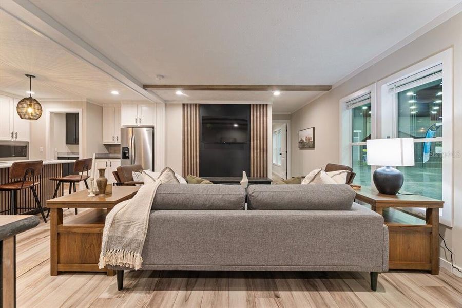 Furnished interior view inside a new home in , Okeechobee (Image 16).