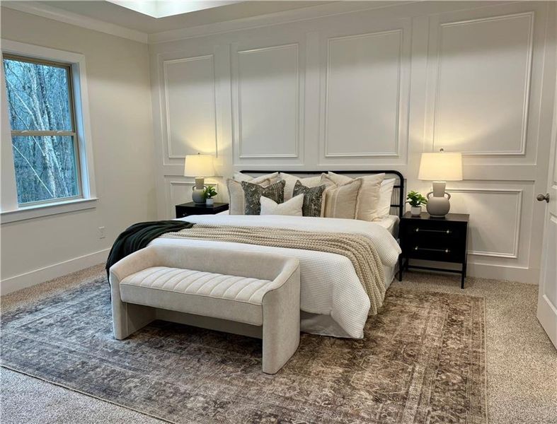 Furnished interior view inside a new home in , Suwanee (Image 6). Furnished interior view inside a new home in , Suwanee (Image 6).