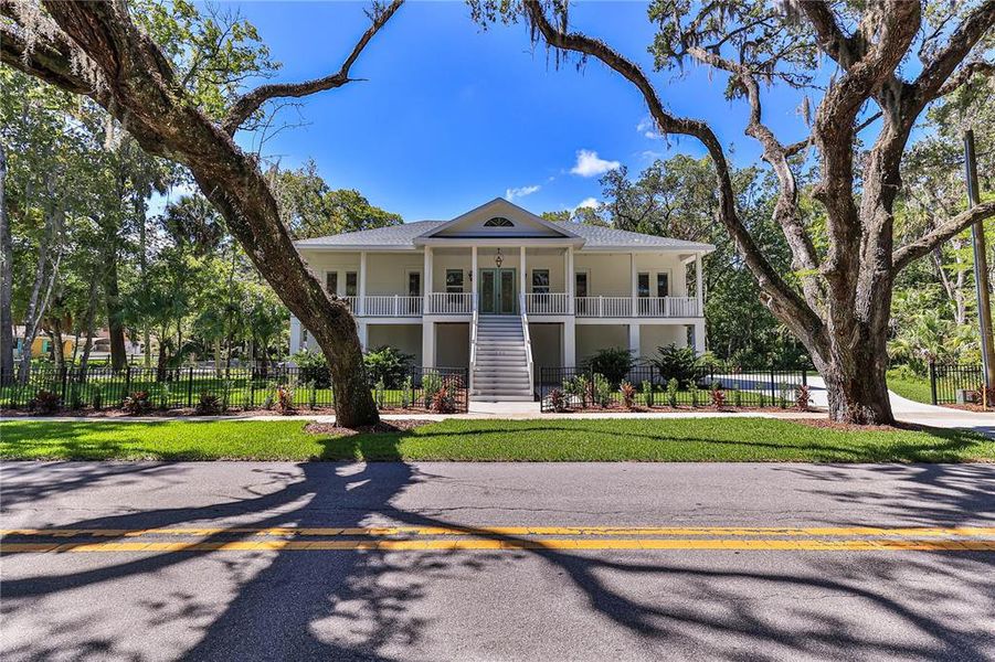 Front exterior of a new home in , Crystal River, FL, highlighting curb appeal (Image 25). Front exterior of a new home in , Crystal River, FL, highlighting curb appeal (Image 25).