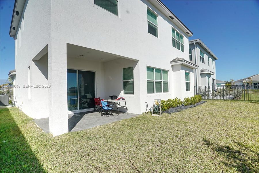 Exterior details and patio area of a home in , Westlake (Image 28).